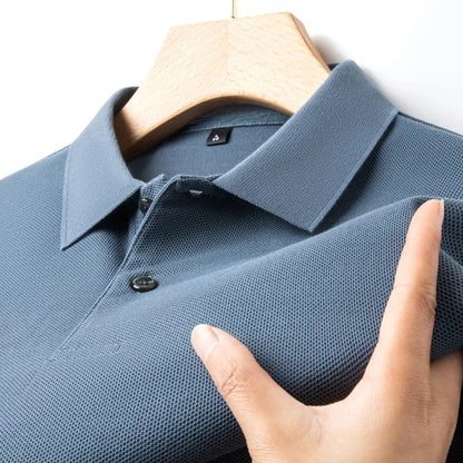Men's Cotton Polo Shirt Short Sleeve Casual Golf Tee