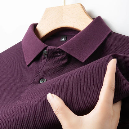 Men's Cotton Polo Shirt Short Sleeve Casual Golf Tee
