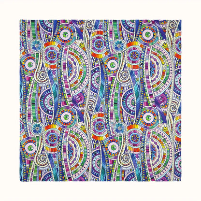 Cotton Bandana Paisley Square Head Scarf for Sports and Casual Wear