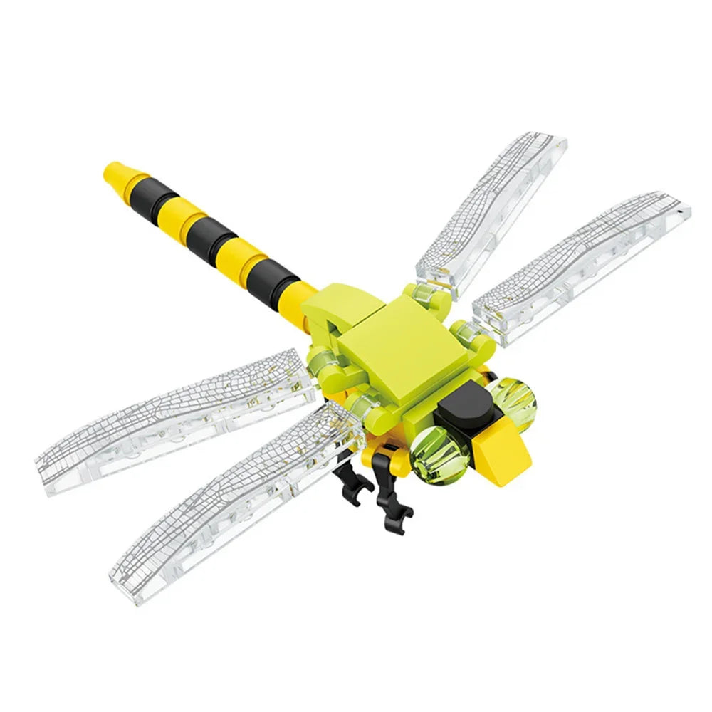 Insect Building Block Set DIY Animal Construction Toy for Kids