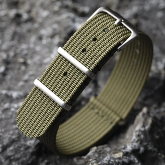 Nylon Watch Strap with Pin Buckle in 18mm, 20mm and 22mm