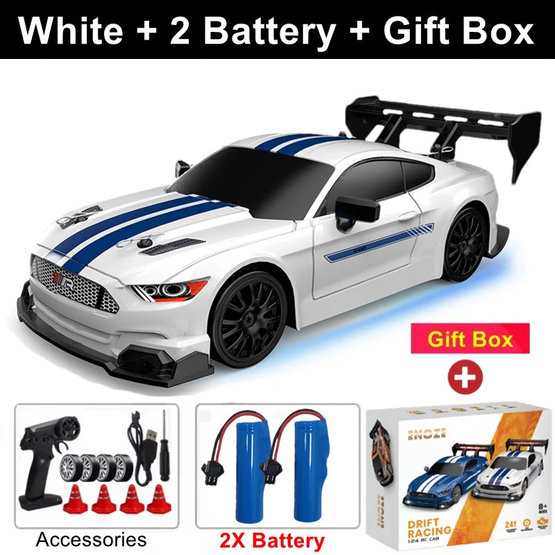 RC Drift Car 4WD Remote Control Racing Car 1:24 Scale RTR