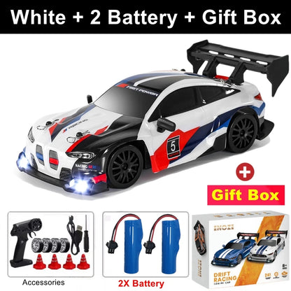 RC Drift Car 4WD Remote Control Racing Car 1:24 Scale RTR