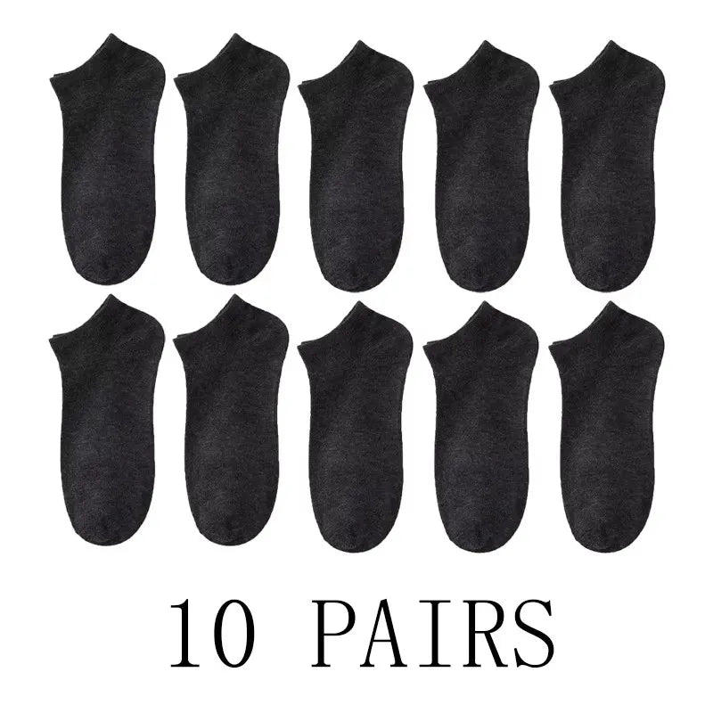 No Show Socks Breathable Low Cut Ankle Socks 5 & 10 Pack