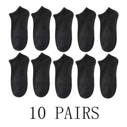 No Show Socks Breathable Low Cut Ankle Socks 5 & 10 Pack