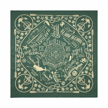 Cotton Bandana Paisley Square Head Scarf for Sports and Casual Wear