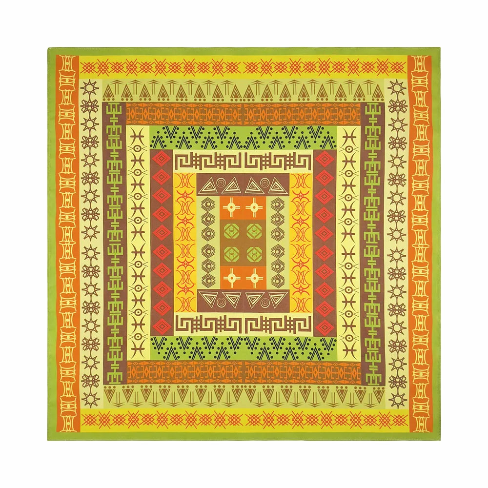 Cotton Bandana Paisley Square Head Scarf for Sports and Casual Wear