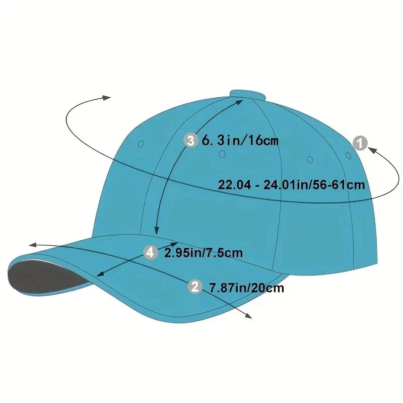 Snapback Baseball Cap Adjustable Unisex Winter Hat