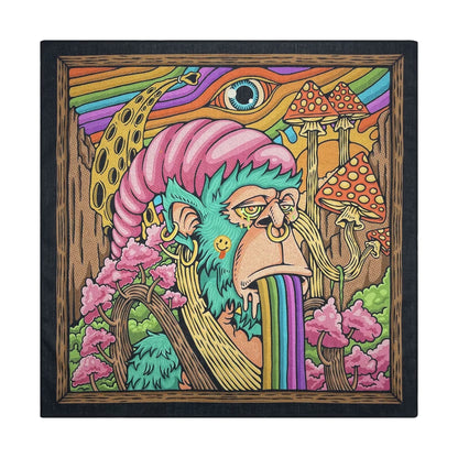 Cotton Bandana Paisley Square Head Scarf for Sports and Casual Wear