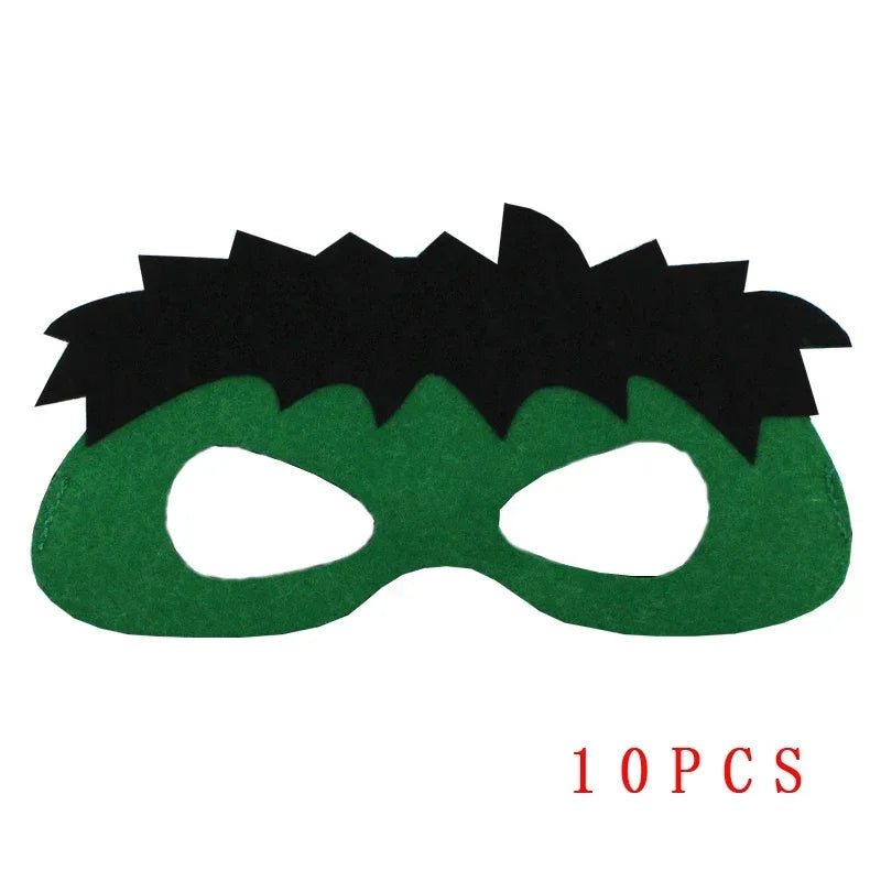 Superhero Masks for Kids, Party Dress-Up Costume Set