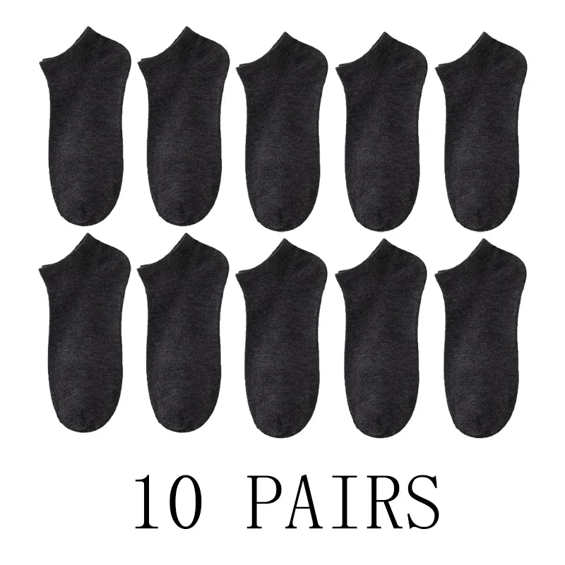 No Show Socks Breathable Low Cut Ankle Socks 5 & 10 Pack