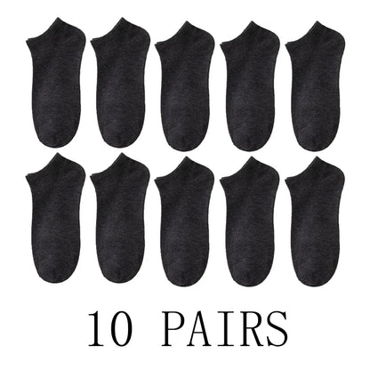 No Show Socks Breathable Low Cut Ankle Socks 5 & 10 Pack