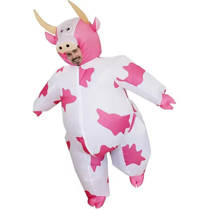 Inflatable Cow Monster Costume for Adults