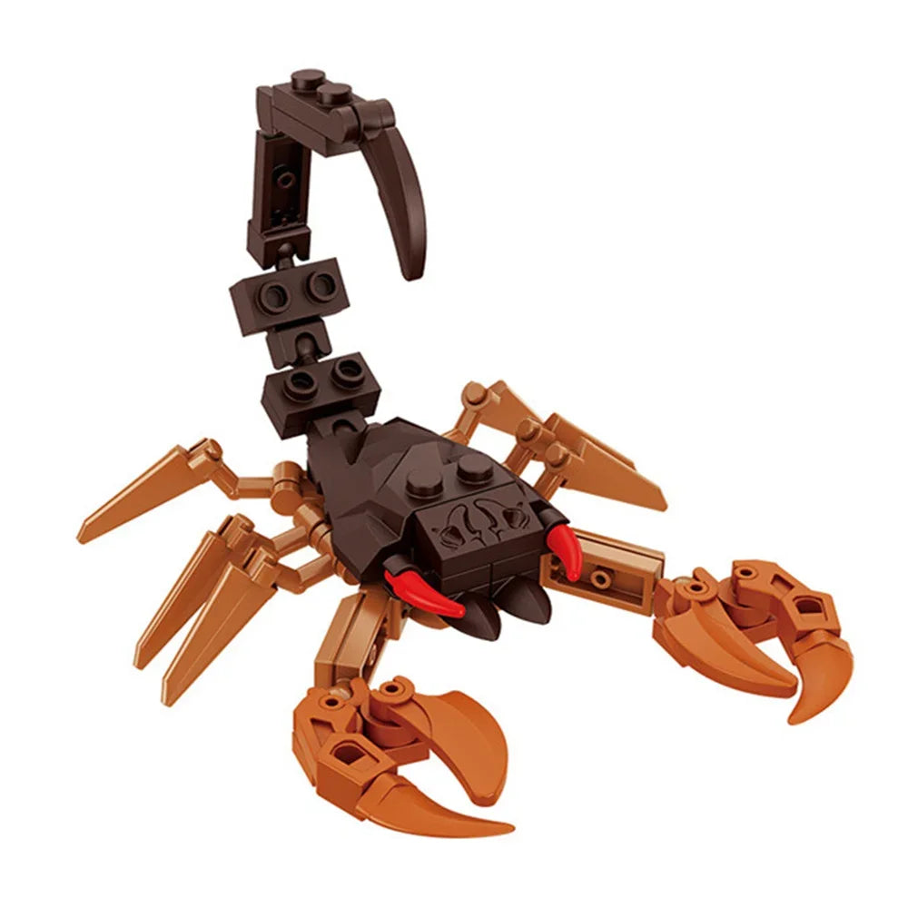 Insect Building Block Set DIY Animal Construction Toy for Kids