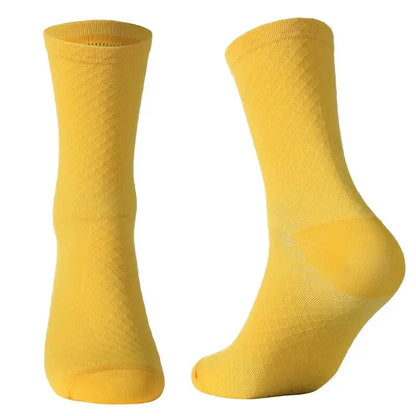 Cycling Socks Breathable Knee High Sports Road Bike Socks