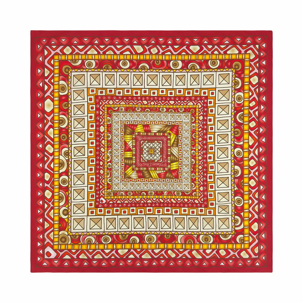 Cotton Bandana Paisley Square Head Scarf for Sports and Casual Wear