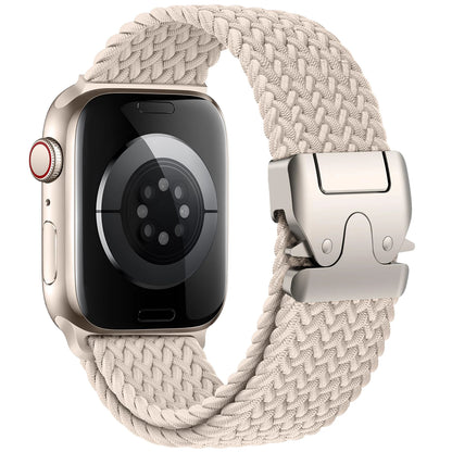Braided Nylon Watch Band with Parachute Strap for 41mm–49mm Watches
