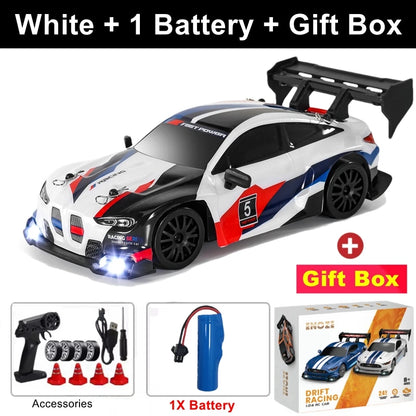 RC Drift Car 4WD Remote Control Racing Car 1:24 Scale RTR