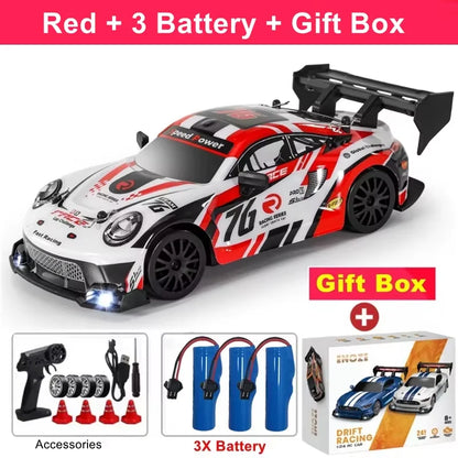 RC Drift Car 4WD Remote Control Racing Car 1:24 Scale RTR