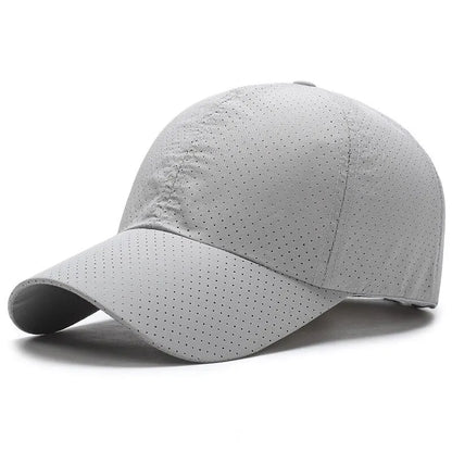 Mesh Baseball Cap Adjustable Breathable Sun Hat for Men and Women