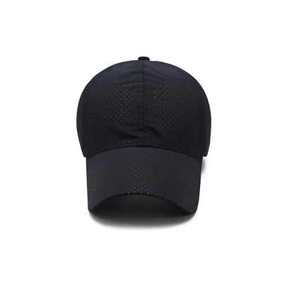Mesh Baseball Cap Adjustable Breathable Sun Hat for Men and Women