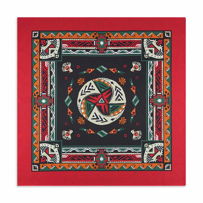 Cotton Bandana Paisley Square Head Scarf for Sports and Casual Wear