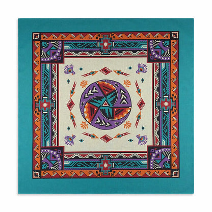 Cotton Bandana Paisley Square Head Scarf for Sports and Casual Wear