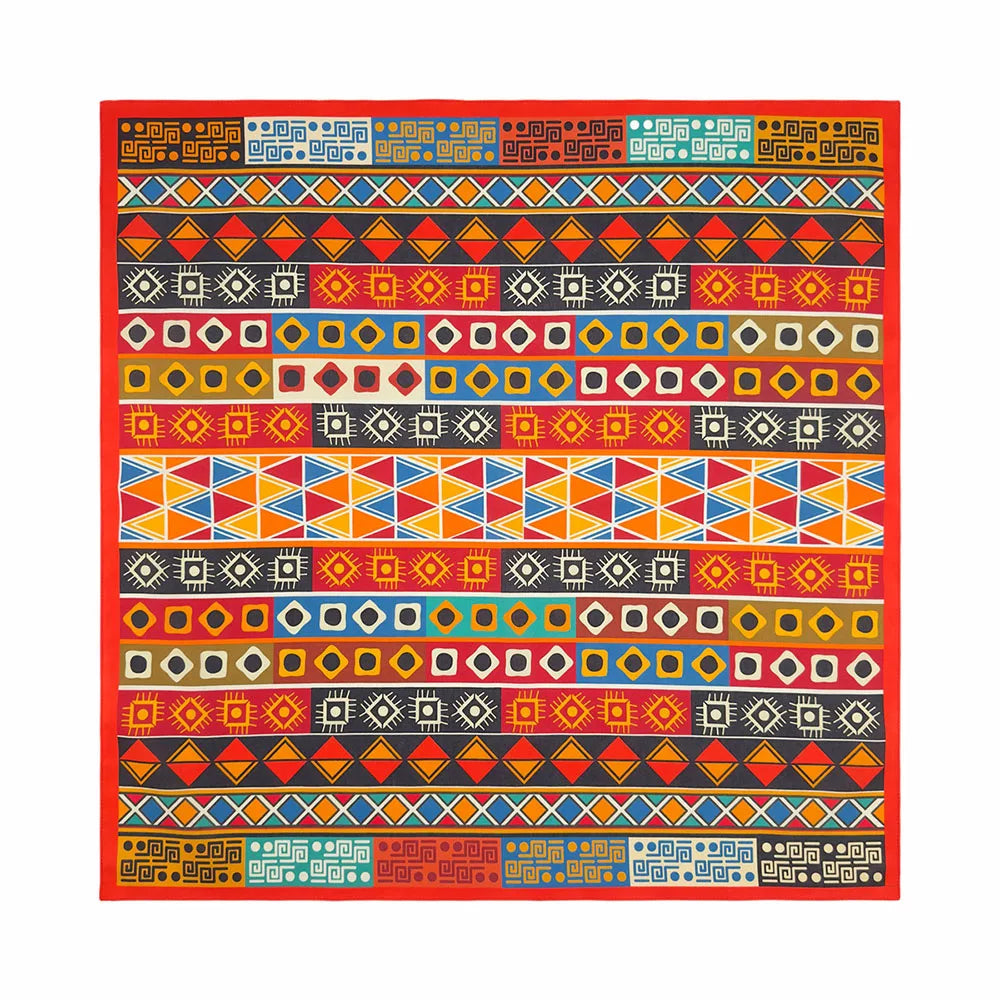 Cotton Bandana Paisley Square Head Scarf for Sports and Casual Wear