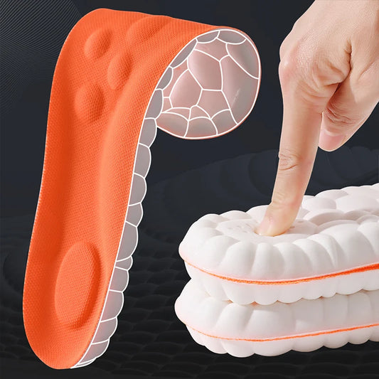 Sports Insoles with Arch Support Breathable Shock Absorption Pads