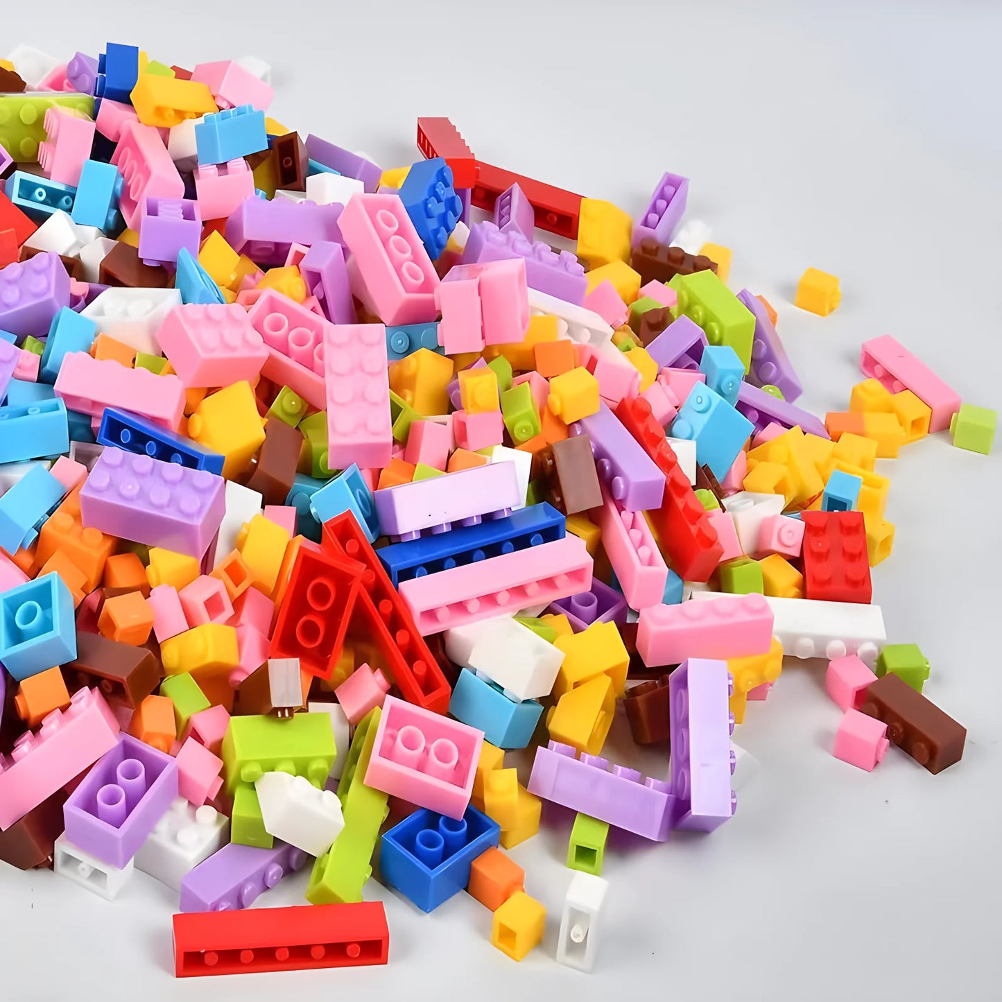 Building Blocks Set 300/500/1000 Pieces Creative Bulk Brick Collection