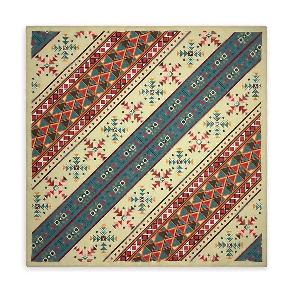 Cotton Bandana Paisley Square Head Scarf for Sports and Casual Wear