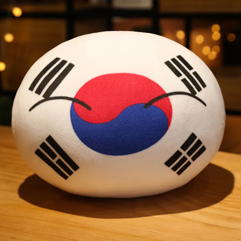 Country Ball Plush Toy Soft Kawaii Plush Pillow 10-40cm
