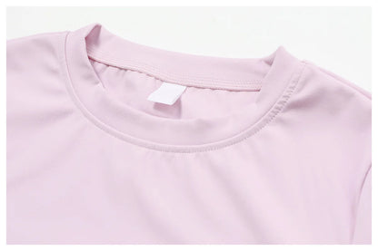 Women's Running T Shirt Breathable Short Sleeve Gym Fitness Top