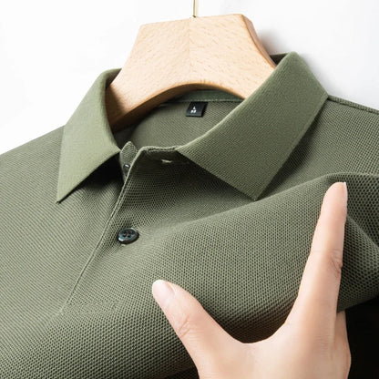 Men's Cotton Polo Shirt Short Sleeve Casual Golf Tee
