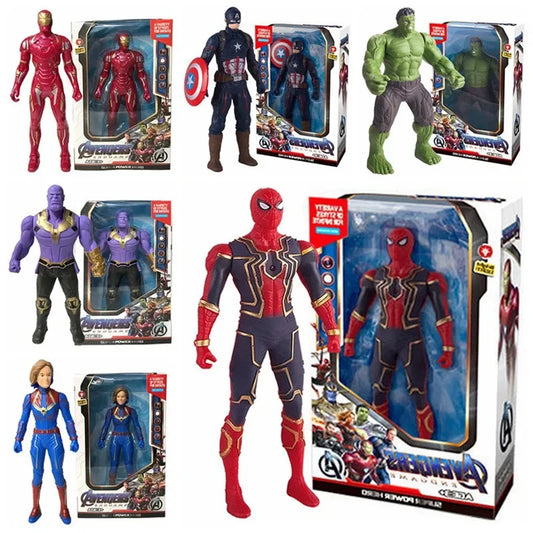 Superhero Action Figure 17cm Collectible Plastic Display Model Toy